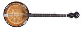 LUNA GUITARS Celtic 5-String Banjo Tobacco Burst