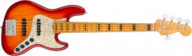 FENDER American Ultra Jazz Bass V Plasma Red Burst Maple
