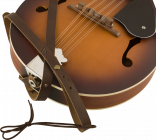 Galerijní obrázek č.5 Kožené/koženkové FENDER Paramount Mandolin Leather Strap Brown