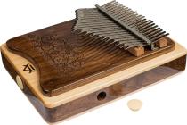 Galerijní obrázek č.3 Kalimby WOODMAN PHK21P Professional 21 key  Two Layers Kalimba  with Pickup