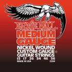 ERNIE BALL P02204 Medium Gauge Nickel Wound - .013 - .056