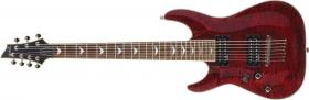 SCHECTER Omen Extreme 7, Rosewood Fingerboard - Black Cherry - Left handed