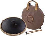 Galerijní obrázek č.1 Melodické nástroje MEINL Sonic Energy OSTD1BK Octave Steel Tongue Drum - Black