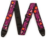 Galerijní obrázek č.1 Nylonové/textilní DUNLOP Jimi Hendrix Blacklight Monterey Pink Strap
