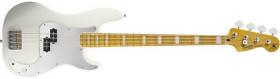 FENDER SQUIER Chris Aiken Precision Bass, Maple Fingerboard - Olympic White