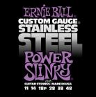 ERNIE BALL P02245 Stainlless Steel Power Slinky - .011 - .048