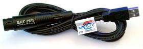 Hlavní obrázek Hardwarové DMX kontrolery DMX PIPE (interface USB - DMX 512)