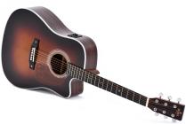 SIGMA GUITARS DTC-1E-SB - Sunburst