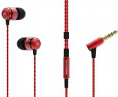 Hlavní obrázek Do uší (s kabelem) SOUNDMAGIC E50 Black Red