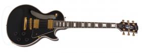 GIBSON Les Paul Custom Ebony, Gold hardware