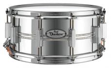 PEARL DUX1465BR/405 Duoluxe 14”x6,5” - Jupiter Alloy Chrome/Brass / Nicotine White Marine Pearl Inlays