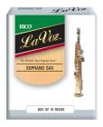 RICO RIC10MH La Voz - Soprano Saxophone Reeds Medium Hard - 10 Box