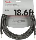 FENDER Professional Series 18,6 Instrument Cable Gray Tweed