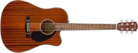 FENDER CD-60SCE Dreadnought All-Mahogany Natural