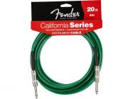 FENDER Califonia Instrument Cable - Surf Green 6m