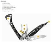 Galerijní obrázek č.4 Nářadí pro servis nástroje LEATHERMAN SKELETOOL CX Nocturnal