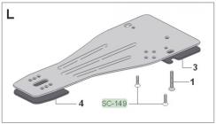 Galerijní obrázek č.1 Jiné náhradní díly PEARL SC-149/12