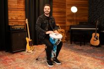 Galerijní obrázek č.3 Djembes MEINL ADJ12-GB Alpine Djembe12” - Galactic Blue Tie Dye