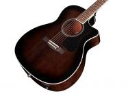 Galerijní obrázek č.3 Další tvary GUILD OM-260CE Deluxe Flamed Mahogany - Transparent Black Burst