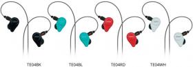 Galerijní obrázek č.5 Sluchátka do uší a pro In-Ear monitoring FOSTEX TE04 RD B stock