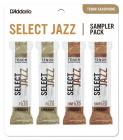 Hlavní obrázek Tenor saxofon RICO DSJ-K3S Select Jazz Reed Sampler Pack - Tenor Saxophone 3S/3M - 4-Pack
