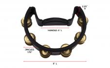 Galerijní obrázek č.6 Tamburíny PEARL PTM-10GHX Quickmount Tambourine