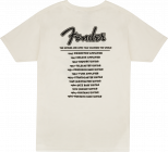 Galerijní obrázek č.1 Oblečení a dárkové předměty FENDER World Tour T-Shirt, Vintage White, S