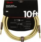 FENDER Deluxe Series 10 Instrument Cable Tweed