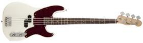 FENDER SQUIER Mike Dirnt Precission Bass, Rosewood Fingerboard - Arctic White