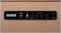 Galerijní obrázek č.7 Digitální piana HENRY’S Amber DPA100 - Dark Wood Natural