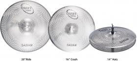 Galerijní obrázek č.3 Tréninkové pady SABIAN QTPC503 Quiet Tone Practice Cymbal Set