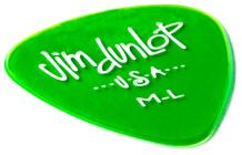 Galerijní obrázek č.1 Ostatní  DUNLOP Gels Green Medium Light Pick - 72ks