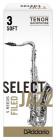 RICO RSF05TSX3S Select Jazz - Tenor Saxophone Reeds - Filed - 3 Soft - 5 Box