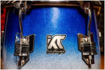 Galerijní obrázek č.1 Conga MEINL WKT11ES Artist William Kachiro Thompson Quinto 11” REMO Black Calfskin Skyndeep - Electric Sky