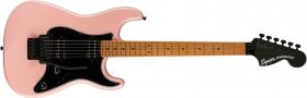 FENDER SQUIER Contemporary Stratocaster HH FR Shell Pink Pearl Roasted Maple