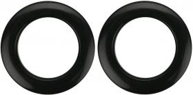 DRUM O´S HBL2 Port Hole Ring 2" - Black (Pár)