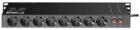 Galerijní obrázek č.1 Stabilizátory napětí, napájecí distributory a osvětlovací rackové moduly ADAM HALL RACK PDU 16SS