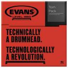 EVANS ETP-G1CLR-F G1 Clear Tom Pack - Fusion