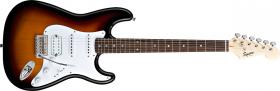 FENDER SQUIER Bullet Strat® with Tremolo HSS, Rosewood Fingerboard, Brown Sunburst