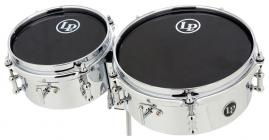LATIN PERCUSSION LP845-K Mini Timbales Chrome Plated Steel
