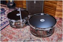 Galerijní obrázek č.3 Timbales MEINL DC1415 Artist Diego Camacho Timbales 14” + 15” - Black Diamond
