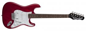 DEAN GUITARS AVLDX Avalanche Deluxe Transparent Red