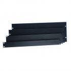 ADAM HALL 87222STL Záslepka 19" do racku, 2U, černá