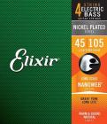 ELIXIR 4 strings NANOWEB Long .045 - .105