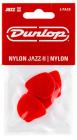 Galerijní obrázek č.2 Tvrdost do 2.0 DUNLOP Jazz II Nylon Pick 1.18 mm - 24 ks