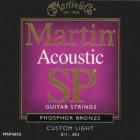 MARTIN struny  SP - Phosphor bronze, Custom Light (11)