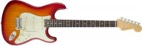 FENDER American Elite Stratocaster Aged Cherry Burst Ebony