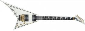 JACKSON RR3 Rhoads Ivory with Black Pinstripes