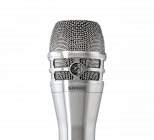 Galerijní obrázek č.1 Dynamické pódiové vokální mikrofony SHURE KSM8 Nickel