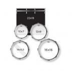 Galerijní obrázek č.4 22“; 10“, 12“; 16“ PEARL DMP925SP/C213 Decade Maple - Deep Forest Burst